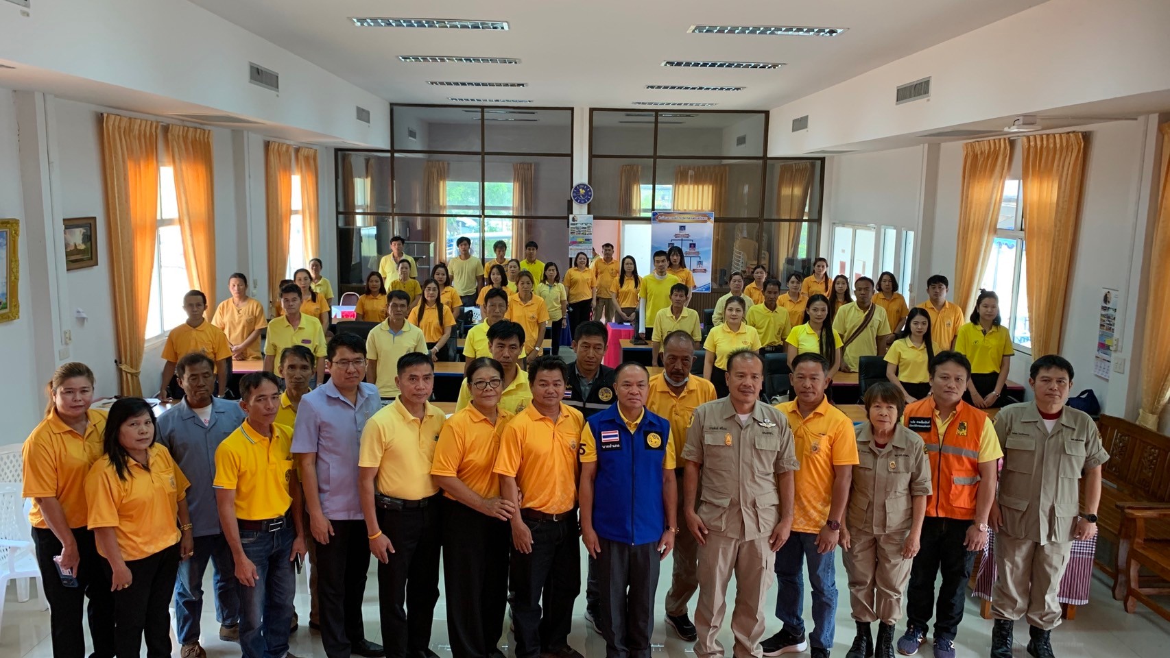 โครงการฝึกอบรมจัดตั้งอาสาสมัครป้องกันภัยฝ่ายพลเรือน (อปพร.) รุ่นที่ 4  ประจำปีงบประมาณ 2567 