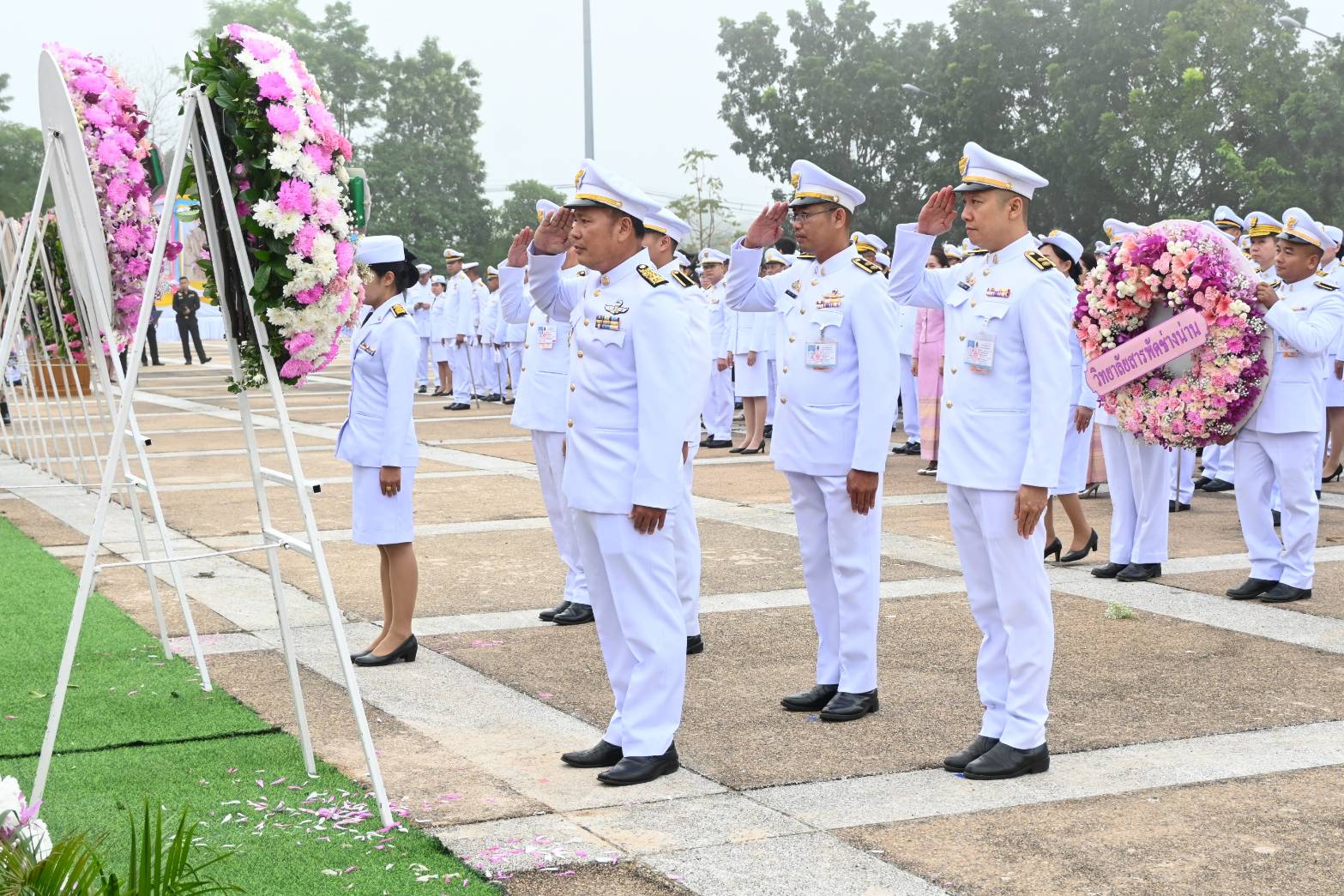 พิธีวางพวงมาลาและถวายราชสดุดี เนื่องในวันปิยมหาราช  23 ตุลาคม 2567